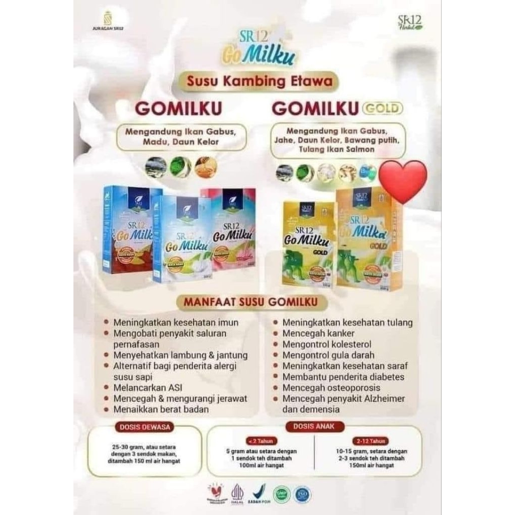 

susukambing etawa premium gomilku kecerdasan otak anak unt balita sampai lansia unt tulang kolesterol percepat penyembuhan