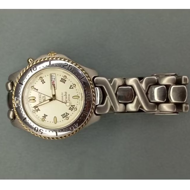 Seiko scuba diver AGS titanium 200M