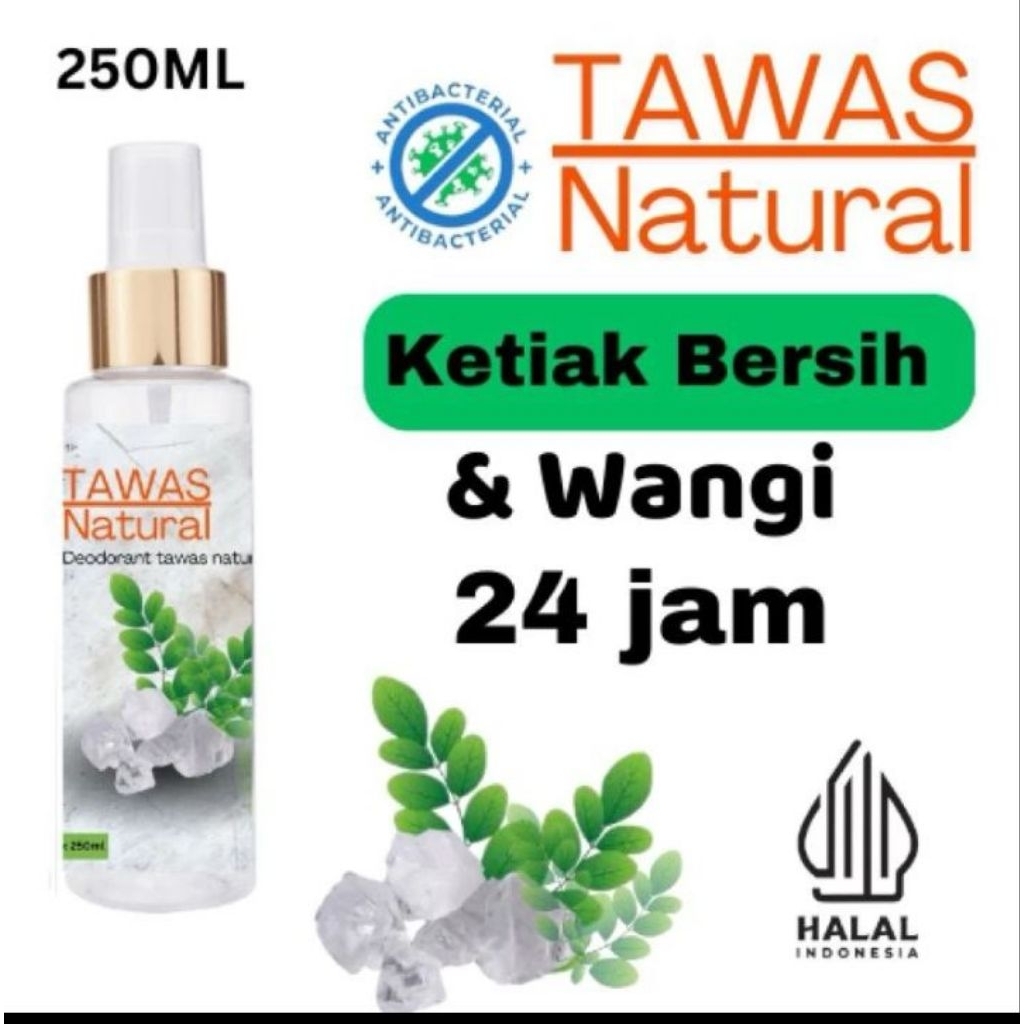DEODORAN TAWAS PEMUTIH KETIAK ALAMI - Penghilang Bau ketiak - antibakterial tawas alami - BATU TAWAS