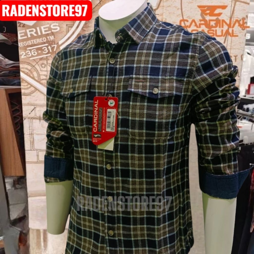 KEMEJA CARDINAL JEANS ORIGINAL