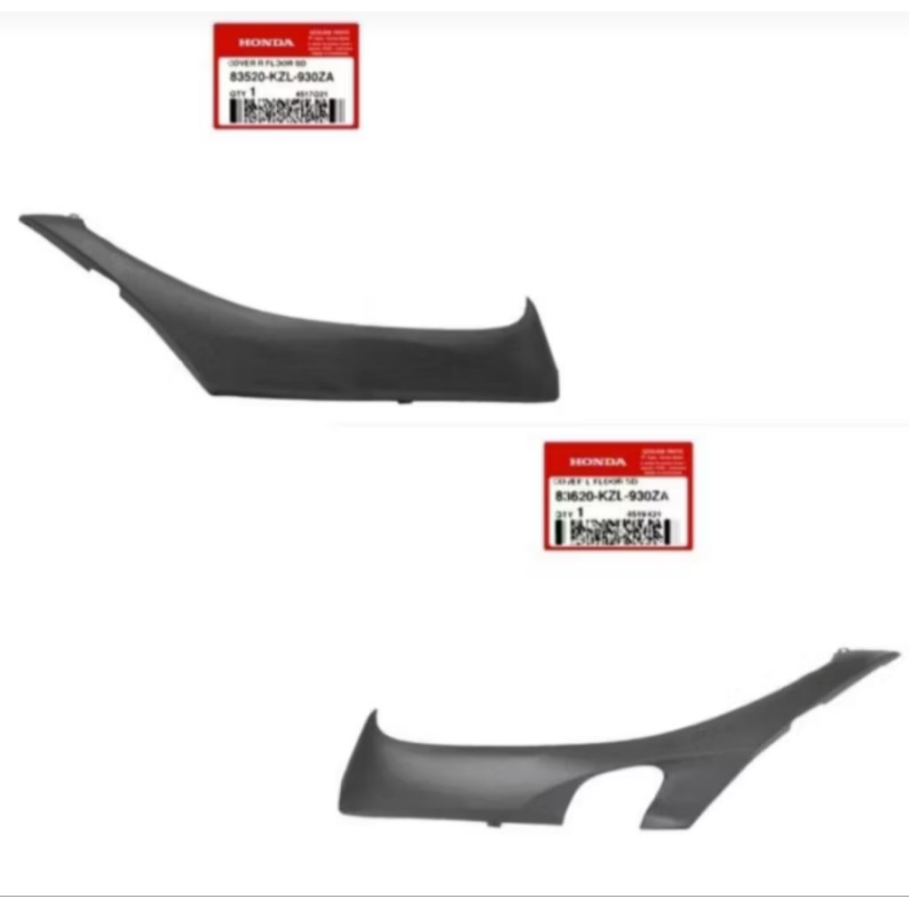 cover underside 83520 KZL 930ZA-83620 KZL 930ZA SPACY kanan & kiri AHM