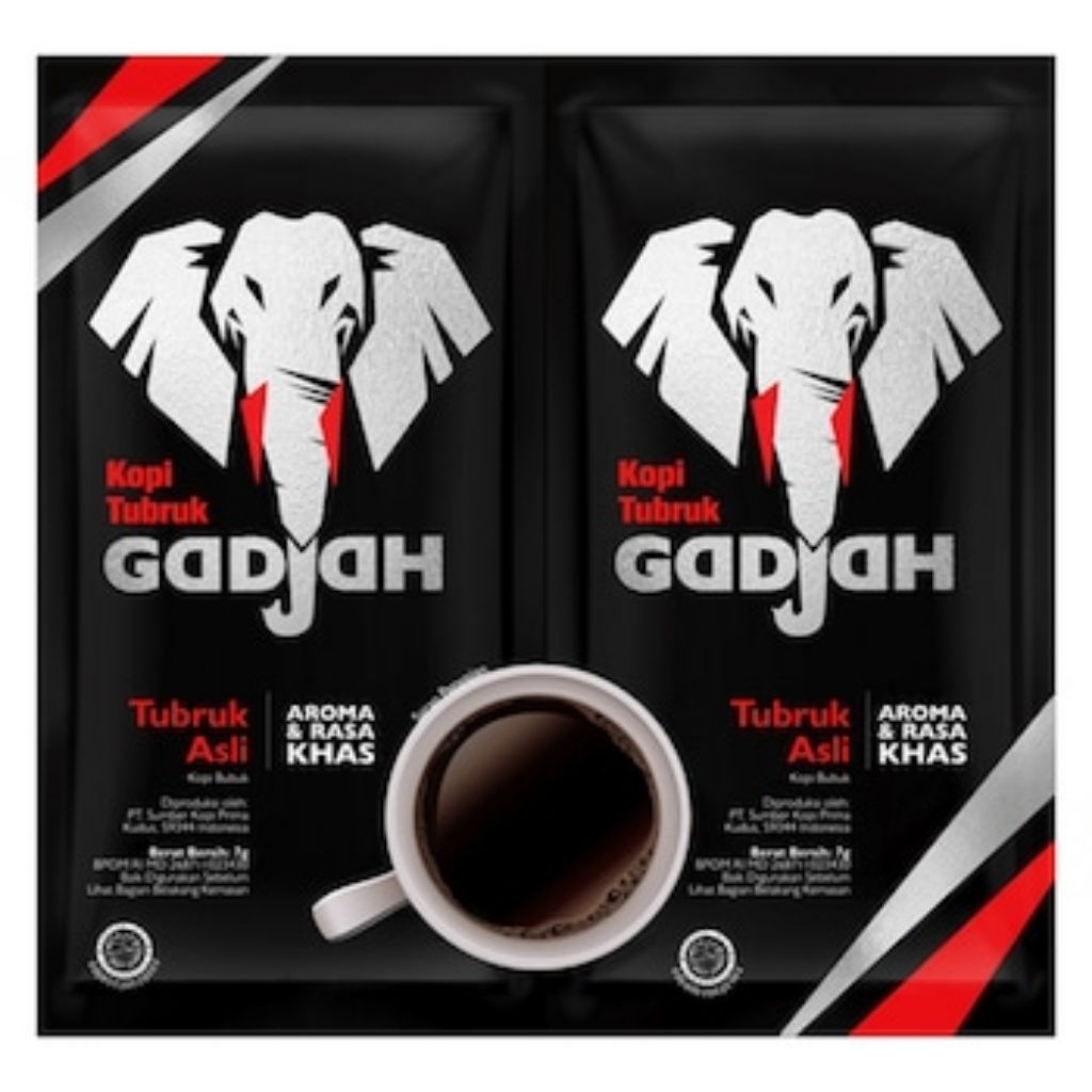 

Kopi gadjah murni 7gr renteng