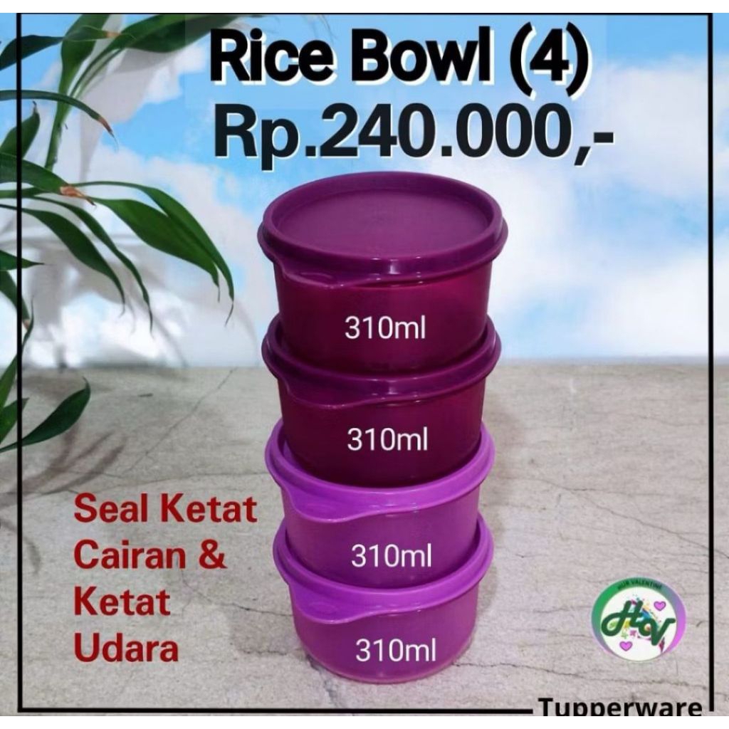 Rice Bowl Wadah Penyimpanan 1 pcs