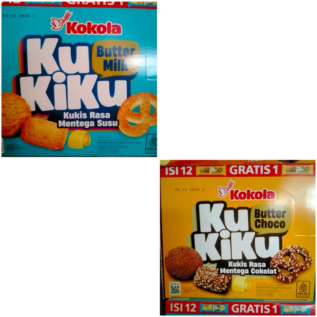 

KOKOLA Kukiku Butter Choco Butter Milk 195g