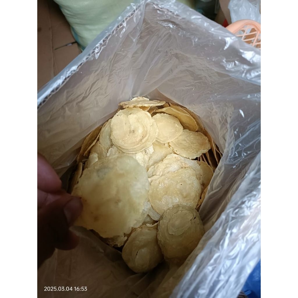 

emping super asli limpung