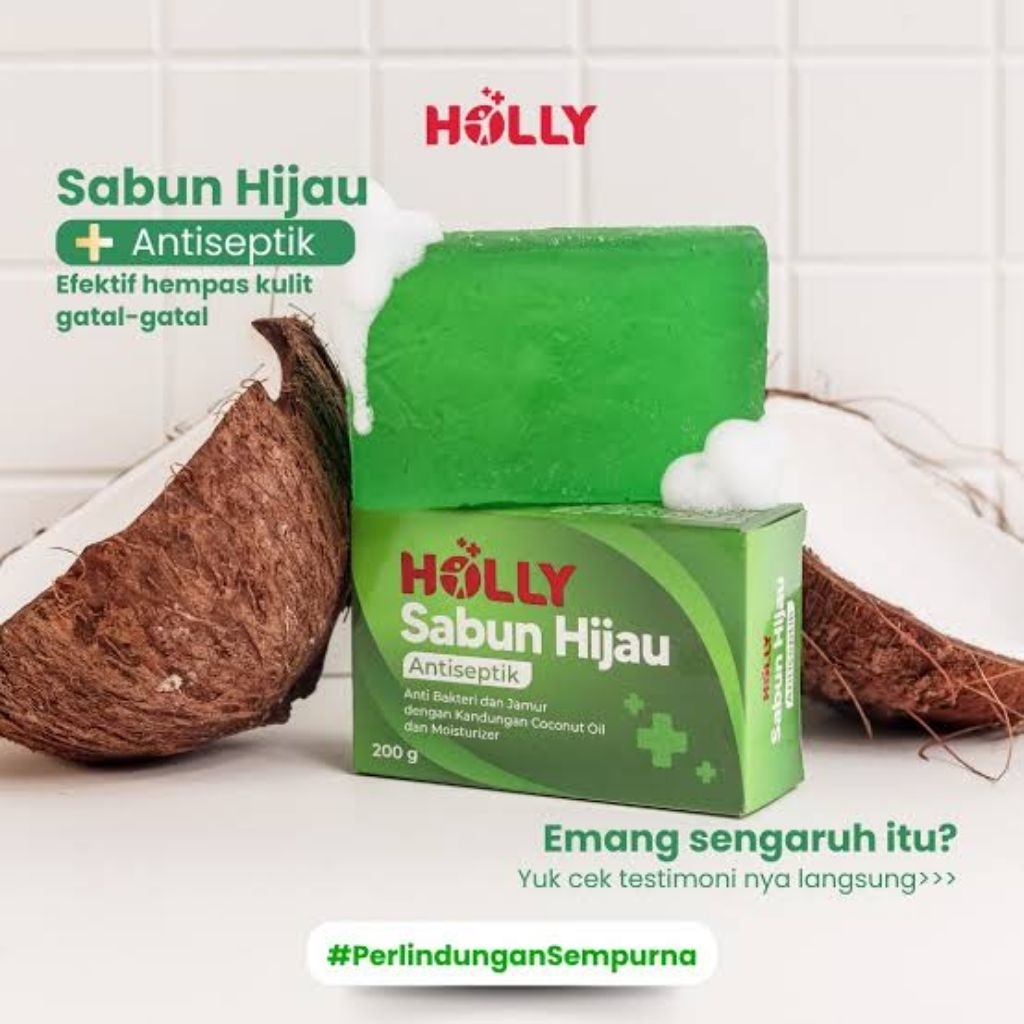 Holly Sabun Hijau Antiseptik