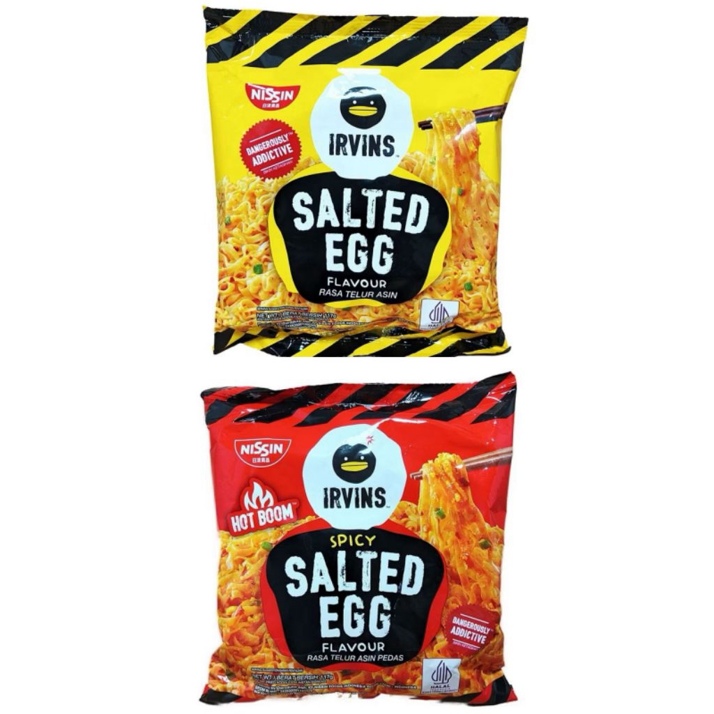 

ALL VARIAN NISSIN IRVIN SALTED EGG NOODLE 117 G