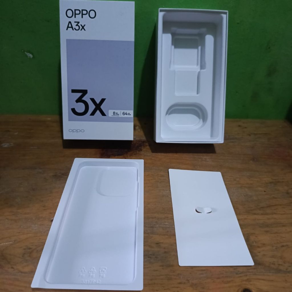 Dus Atau Box Hp Oppo A3x Ram 8x64 Copotan Original