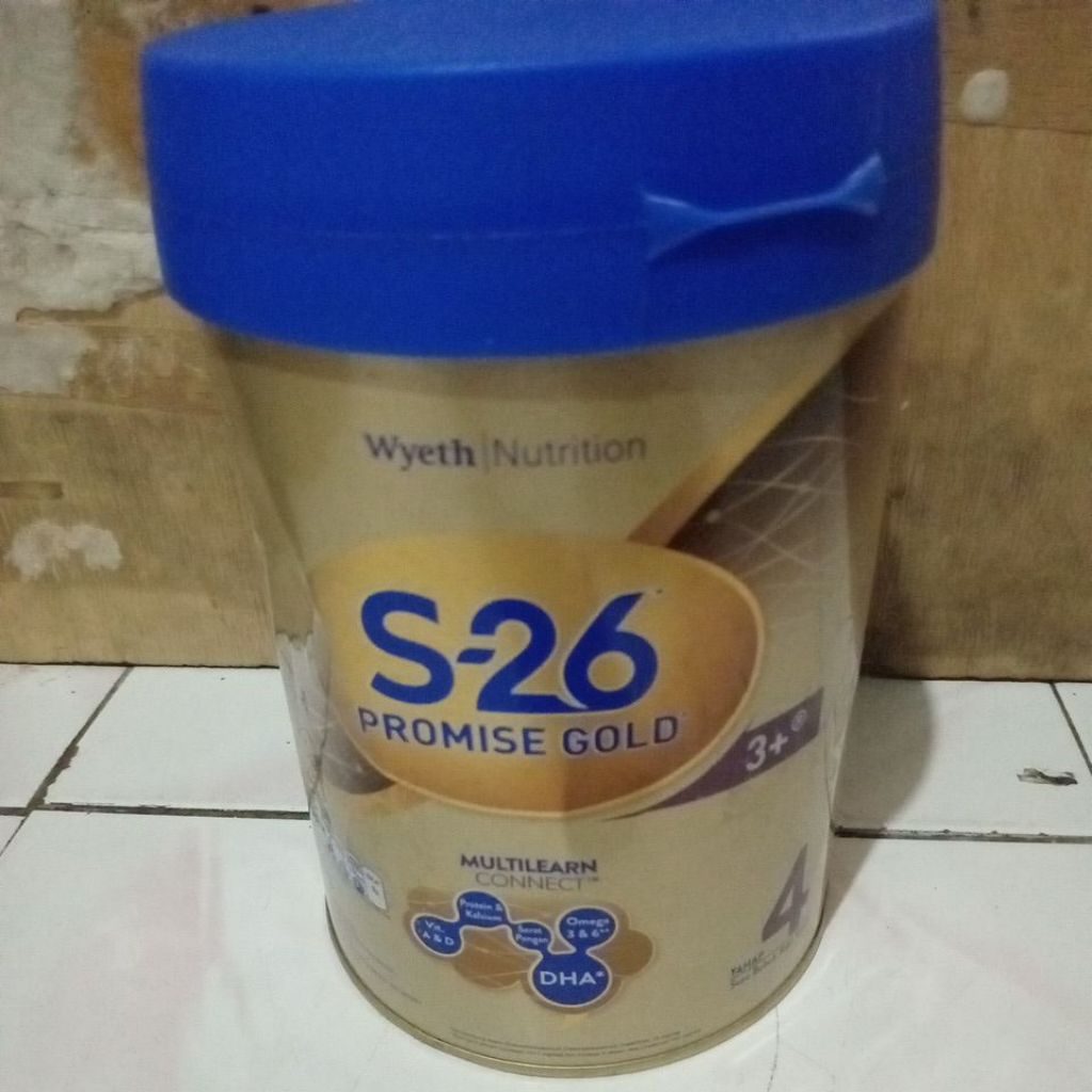 

Rijek kaleng S26 Promise Gold tahap 4 900 gr