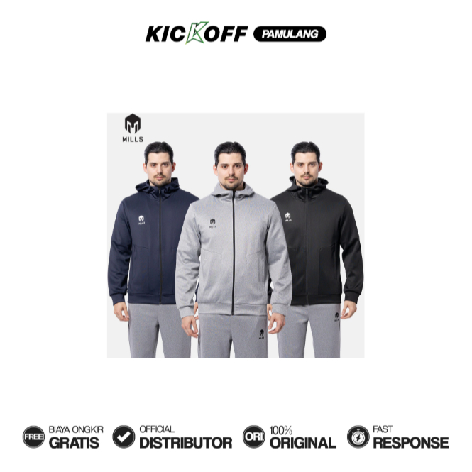 JAKET MILLS DYNAMIC 5.0 TRACK JAKET