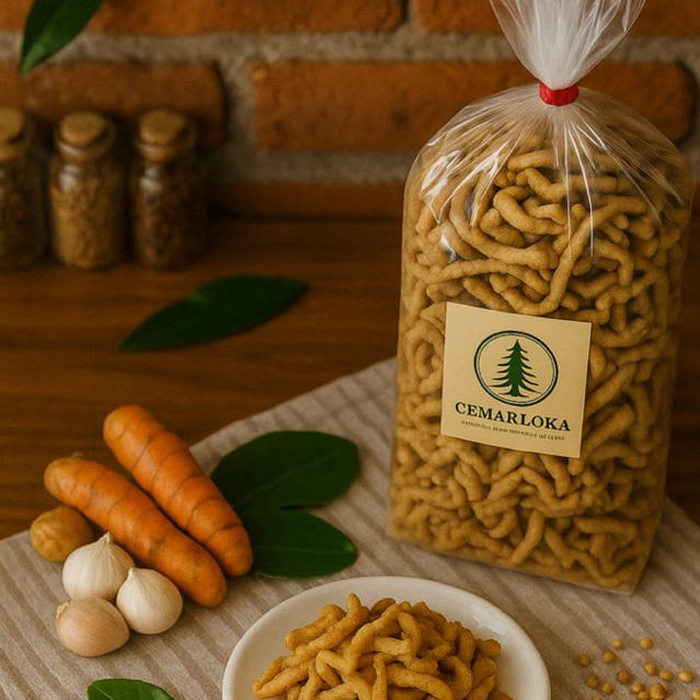 

CEMARALOKA - Kripik Usus Ayam Gurih Rempah Original