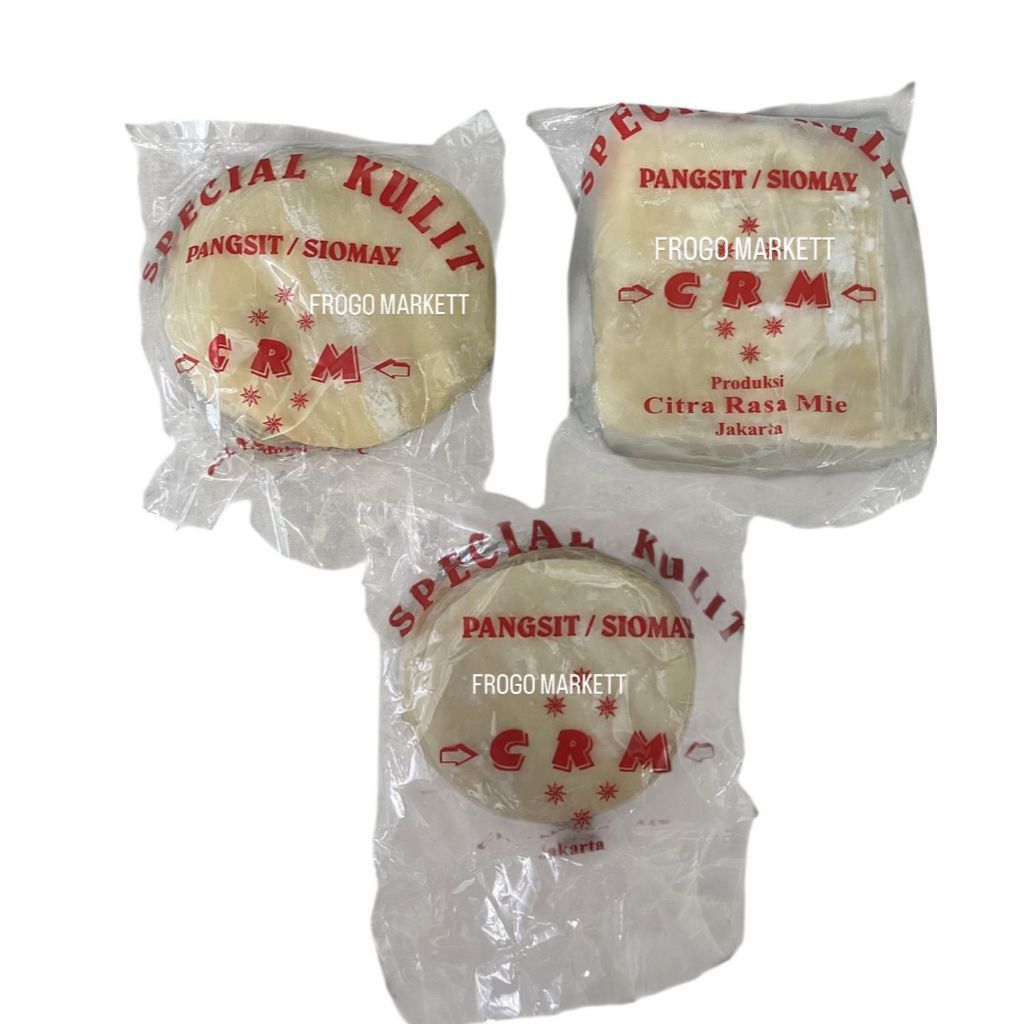 CRM Spesial Kulit Pangsit / Siomay CRM Bulat & Kotak