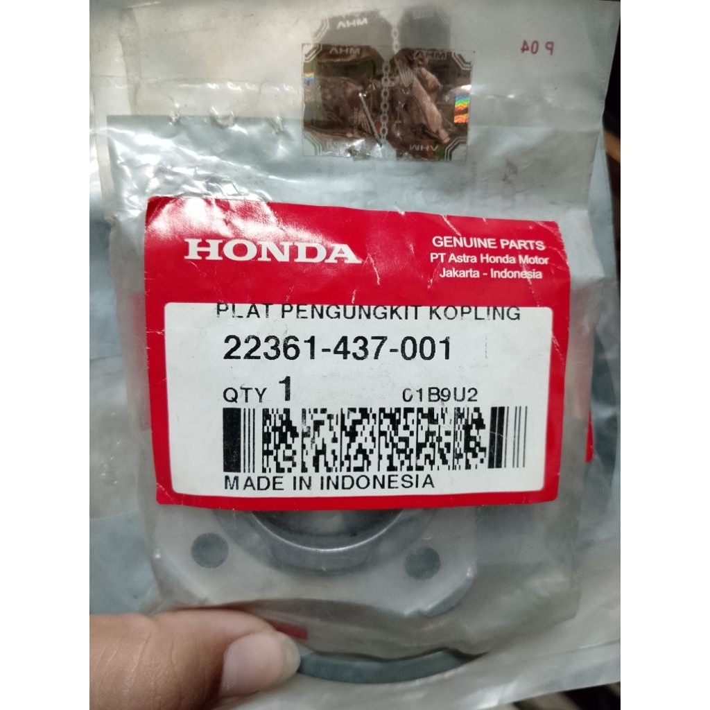 22361-437-001 Piringan Pengungkit Kopling PLATE CLUTCH LIFTER GL Max MegaPro 160 Tiger 22361437001