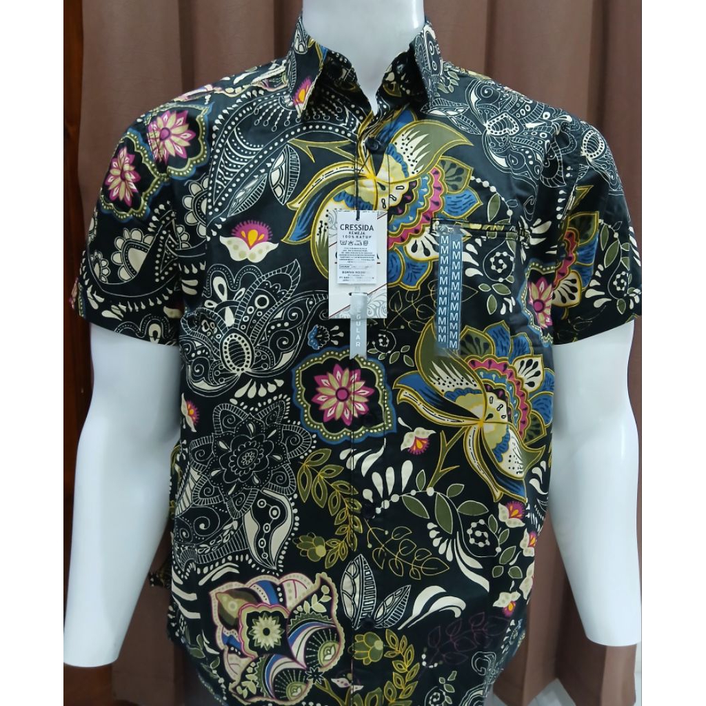 KEMEJA BATIK CRESSIDA REGULAR FITT ORIGINAL