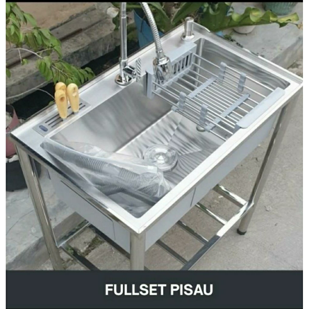 RAK CUCI PIRING STANDING / RAK WASTAFEL / RAK RESTORAN / RAK CUCI PIRING PORTABLE