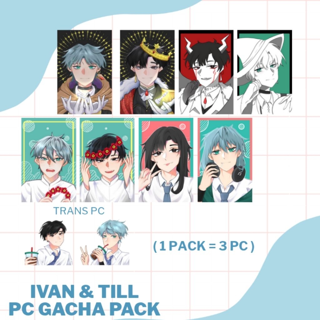 Alien Stage Fanmerch Ivan & Till PC gacha pack