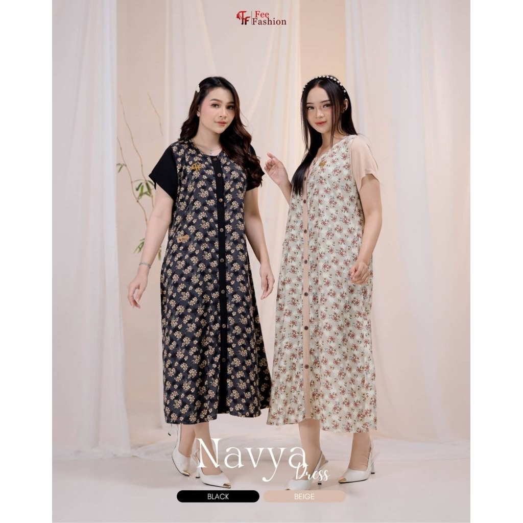 SHOPIE HOME DRESS FEE FASHION, NAVYA DRESS FEE FASHION DRESS RAYIN MOTIF GAMIS MOTIF DASTER MOTIF RA