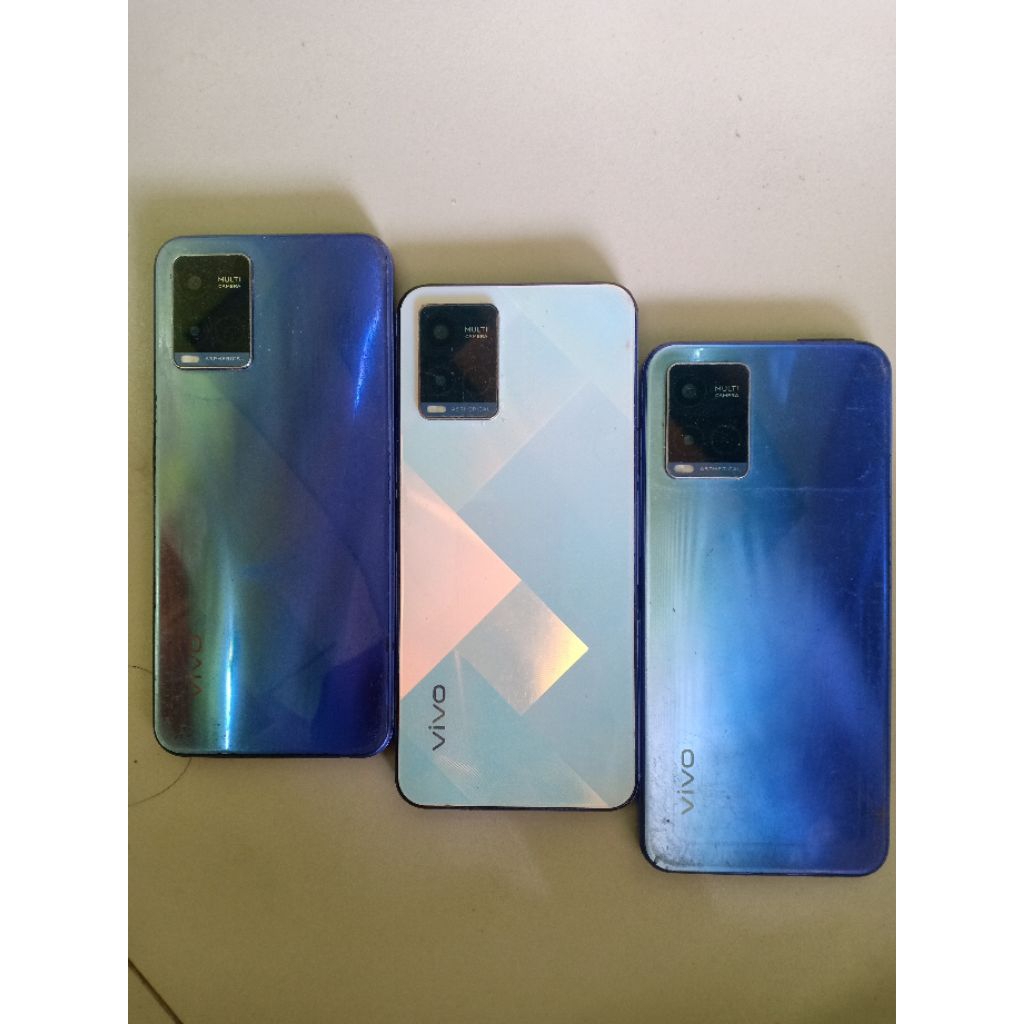 mesin vivo Y21 normal unit minus LCD batre ada