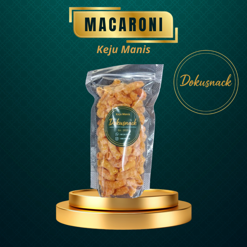 

Makaroni Bantat Keju Manis Dokusnack | Camilan Manis Gurih, Lumer Di Lidah!