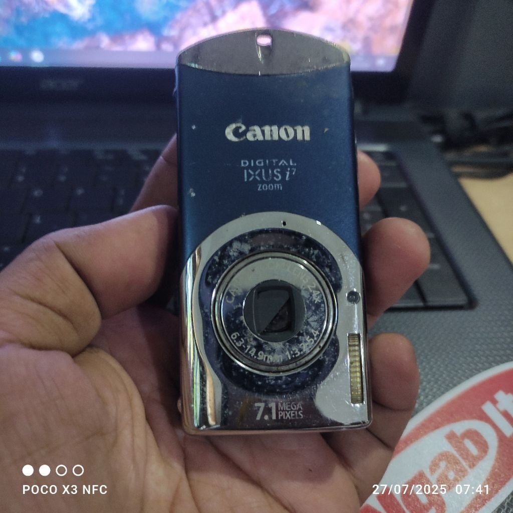 Kamera Digital Canon IXUS i7 Jadul Cek deskripsi
