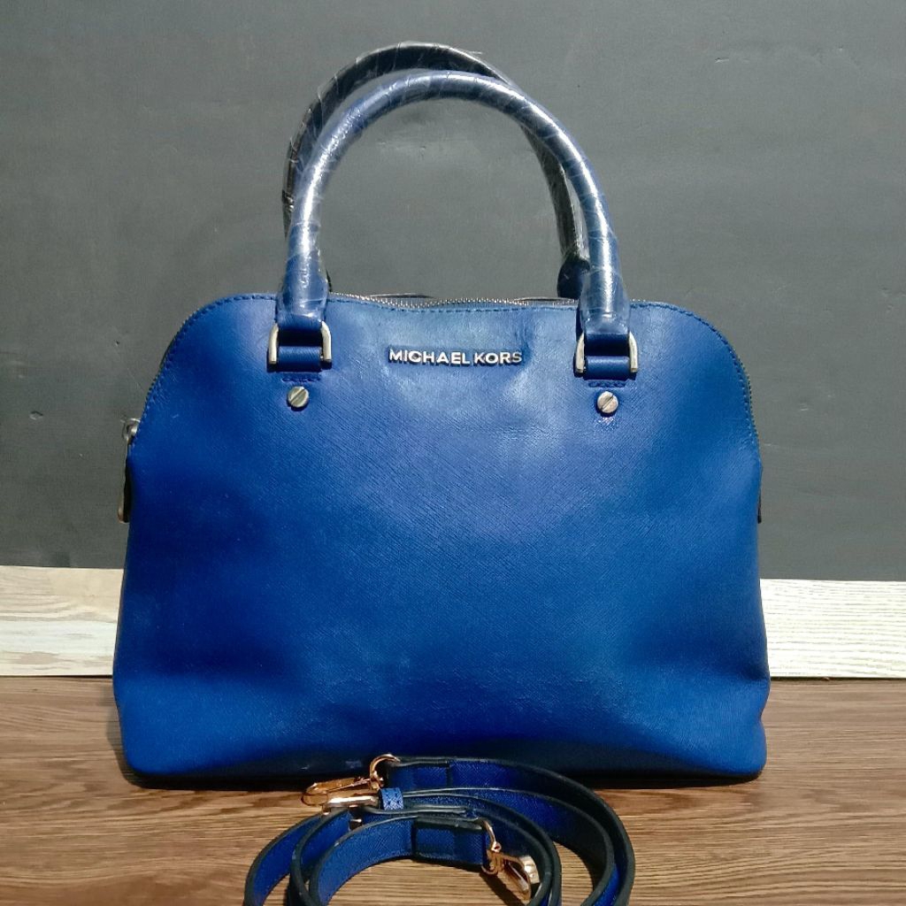 Tas Wanita MK Top Handle Sling Bag Safiano Second Branded
