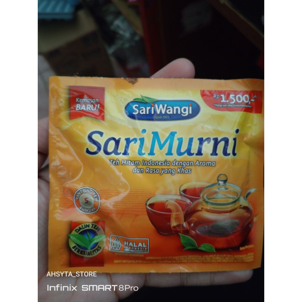 

(NEW) AHSYTA STORE // ANEKA TEH CELUP SASETAN