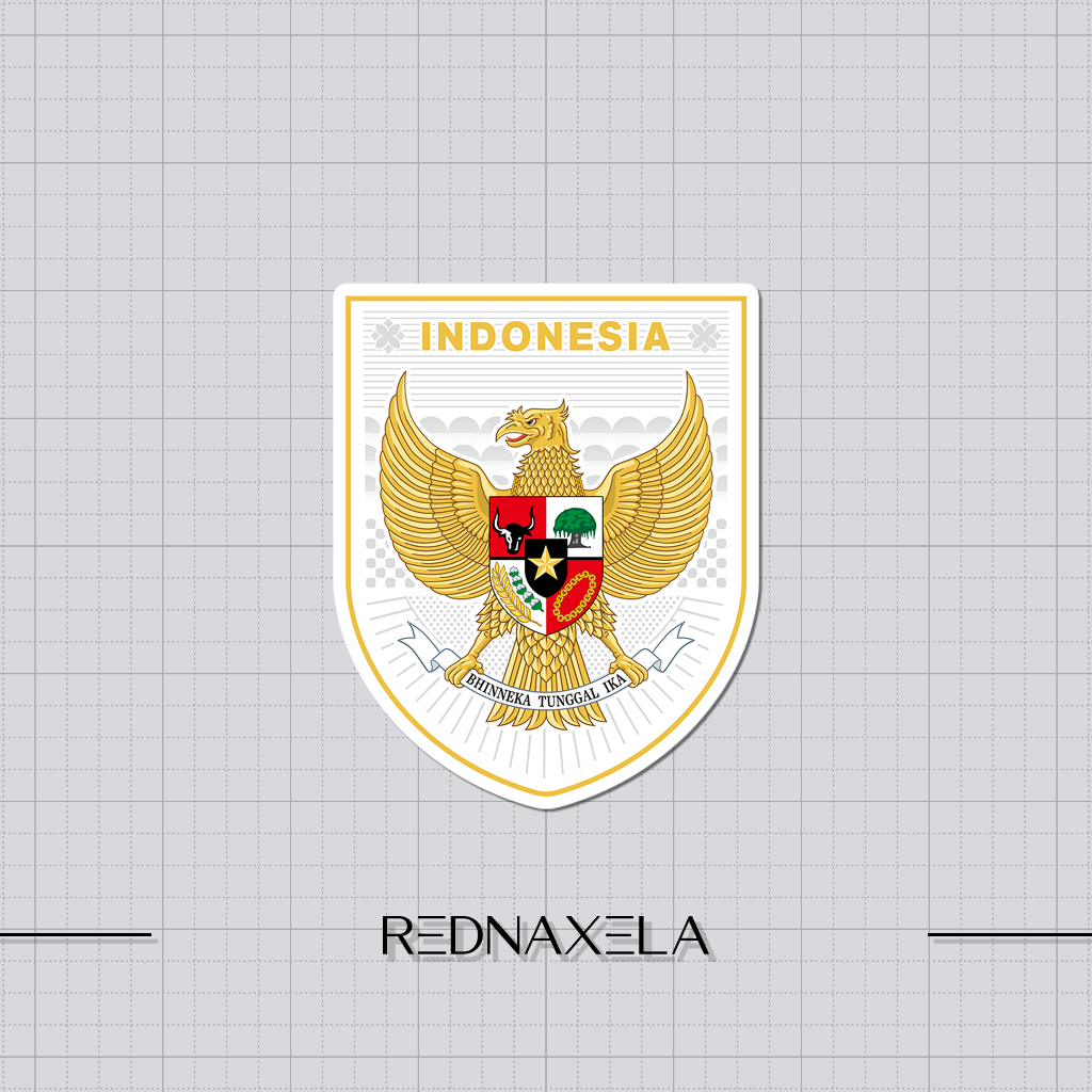 

Stiker Vinyl Timnas Indonesia Logo 2025 Stiker Koper Outdoor Waterproof Sticker