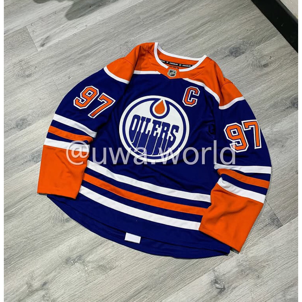 Jersey nhl edmonton oilers 97 mcdavid rare brand new