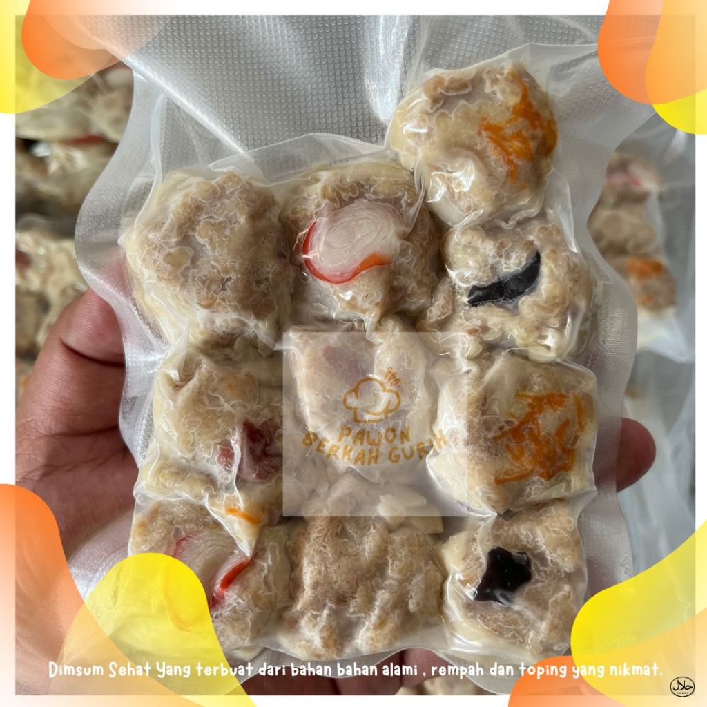 

DIMSUM BOLEKAKA MIX AYAM & CRABSTICK - 10 PCS