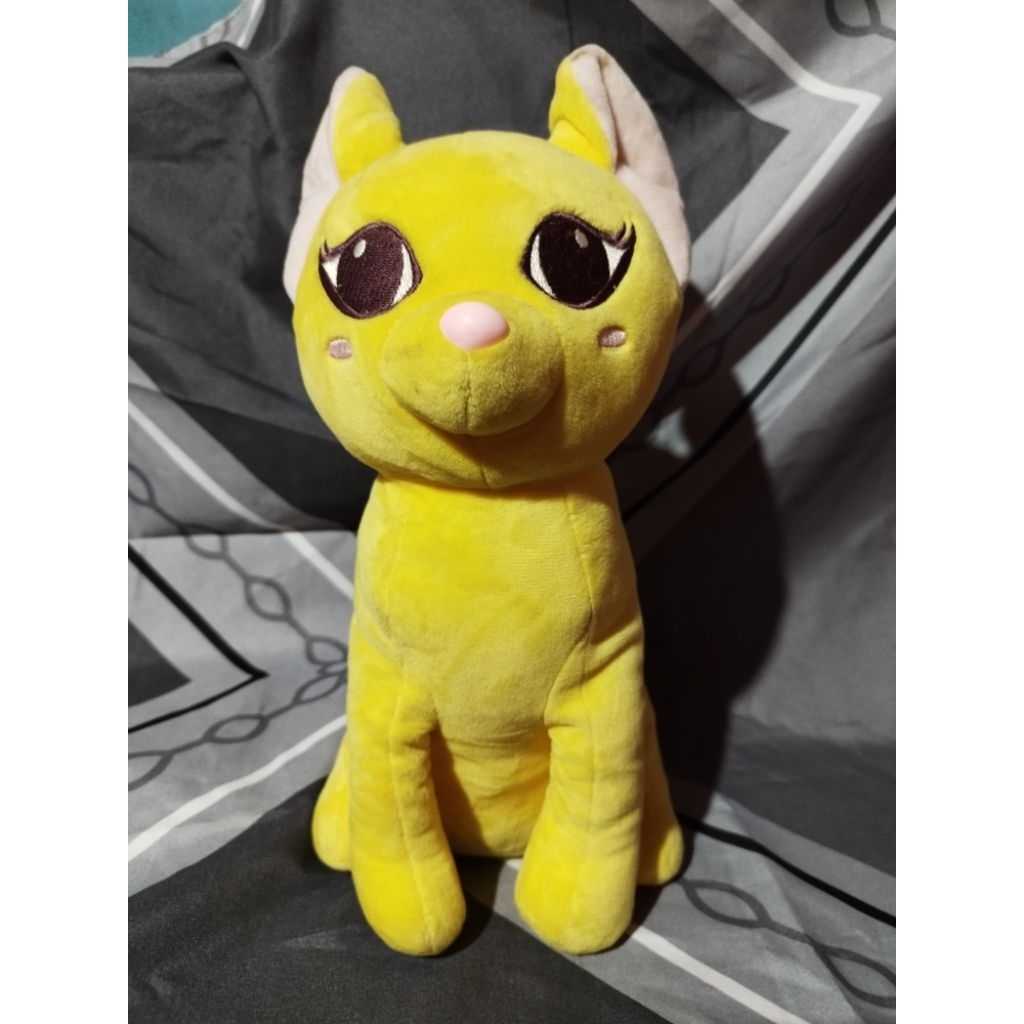 boneka kucing kuning brand ori