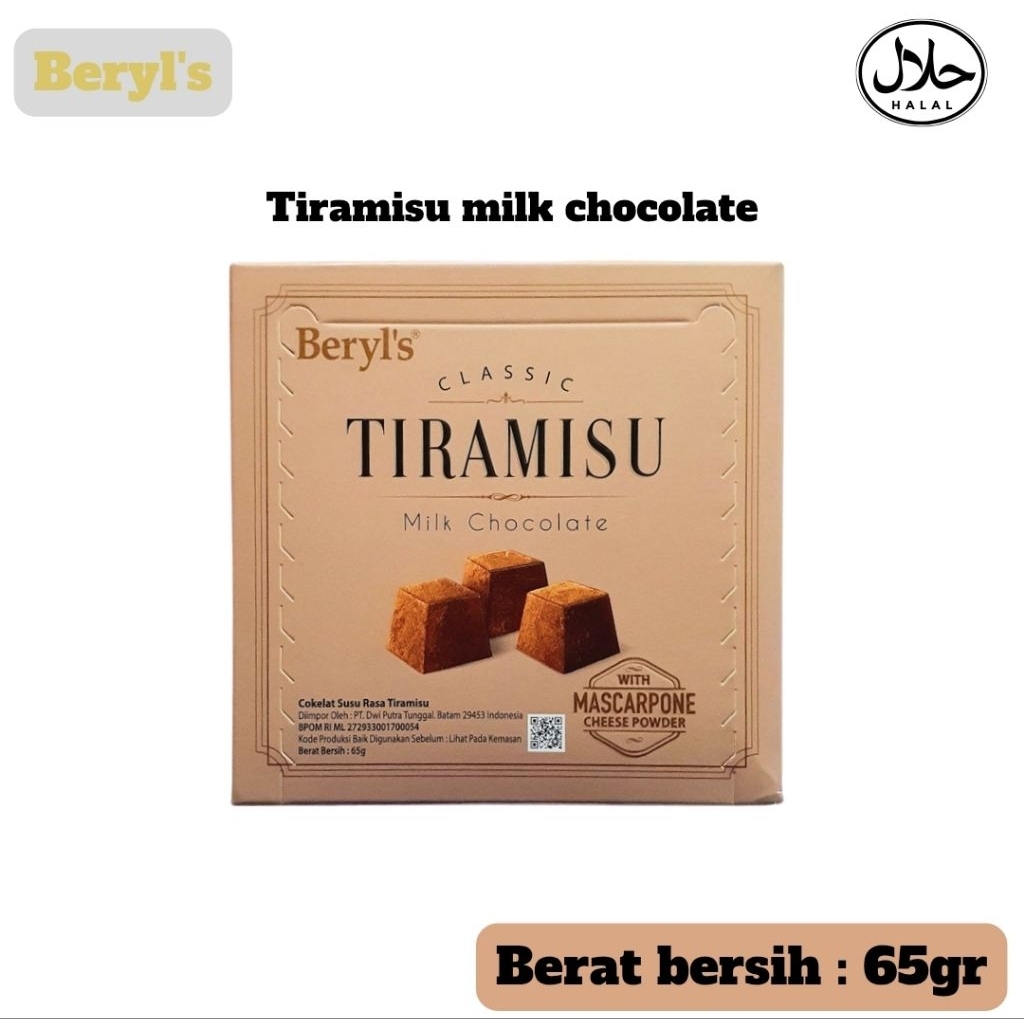 

Beryl's tiramisu milk chocolate
