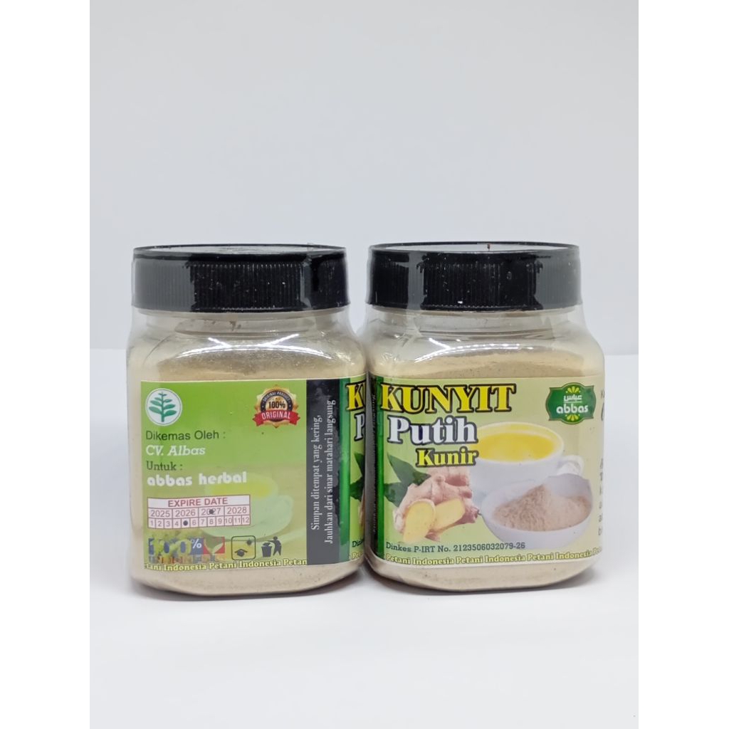 

Kunir putih/kunyit putih bubuk asli tanpa campuran JSR kunyit putih premium