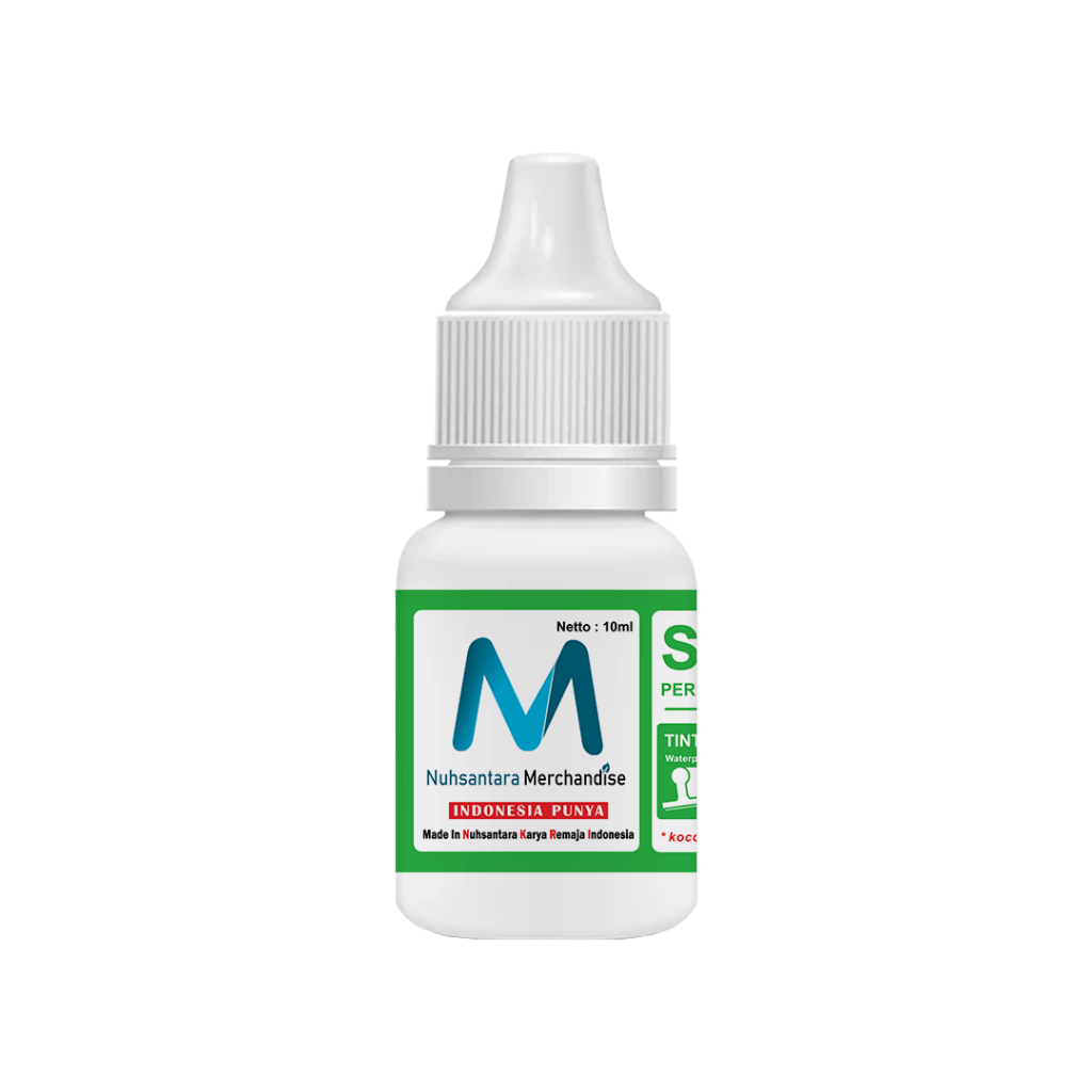 

[TEST] TINTA STEMPEL PERMANENT FLASH 10ML WARNA HIJAU