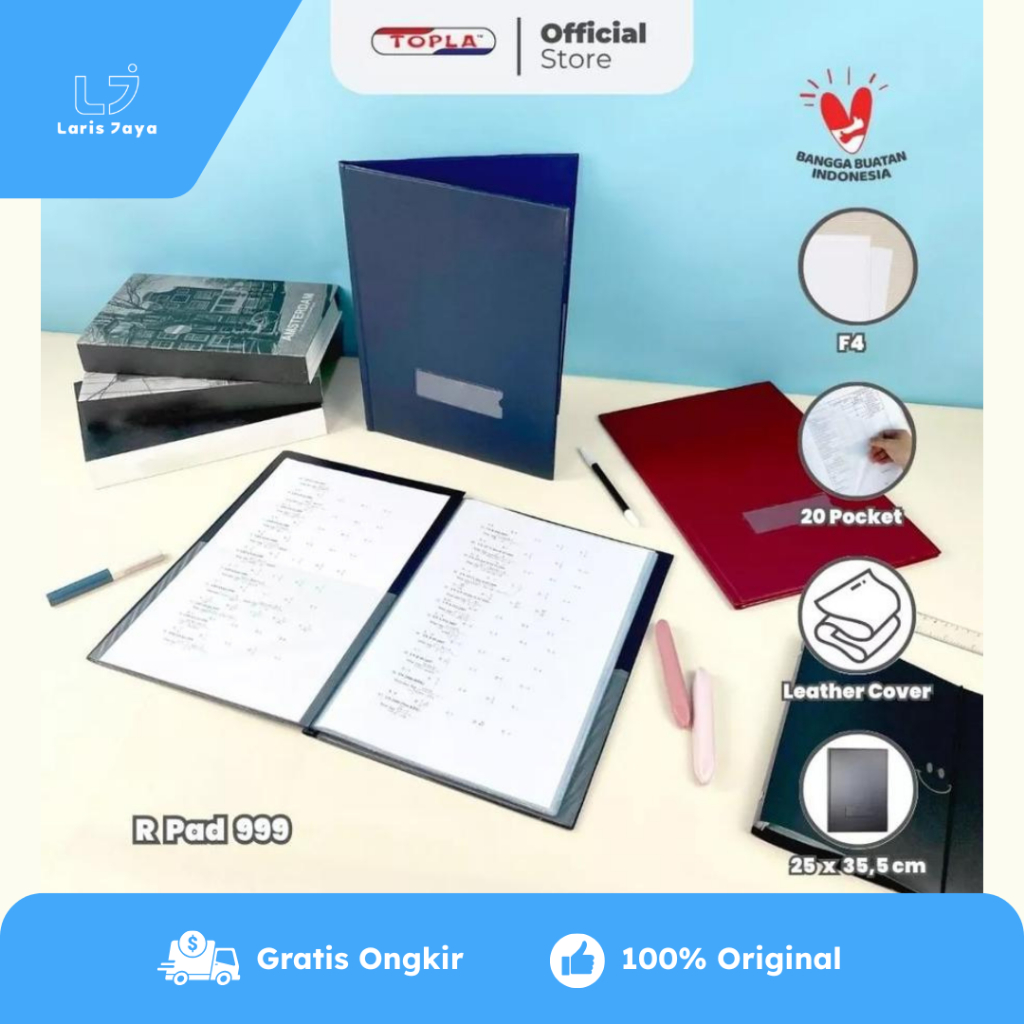 

Raport Pad Topla DK-999 20's FC Folio ( Map Rapor Sekolah )