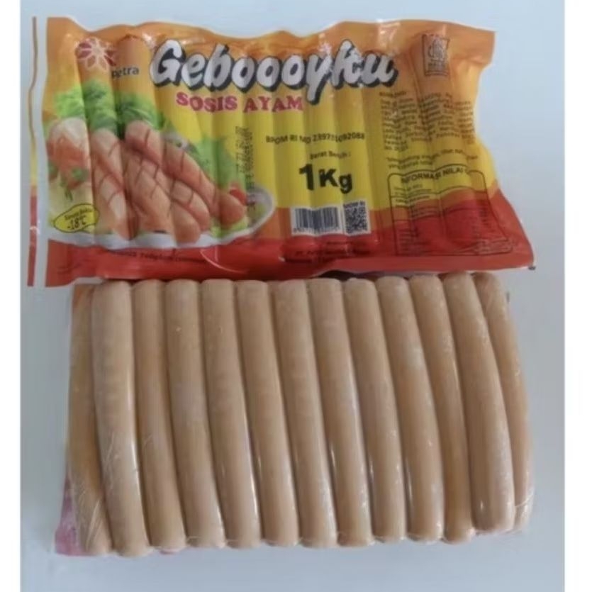 

Geboooyku Sosis Ayam isi 40pcs 1kg