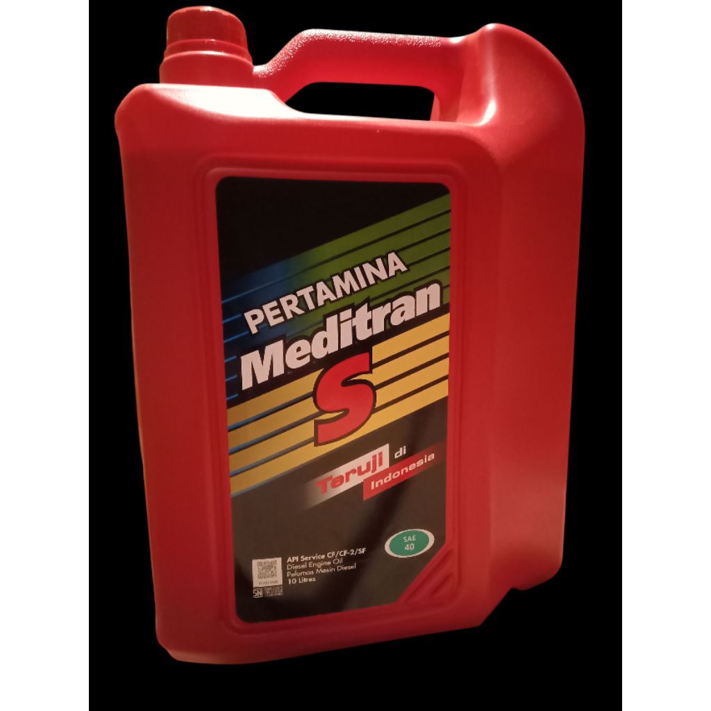 Oli Pertamina meditran S 10 L,Oli mesin diesel