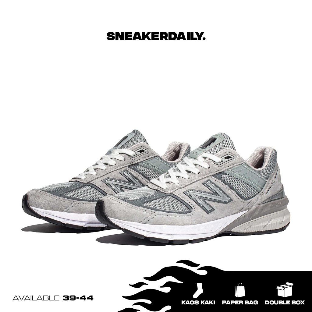 SNEAKERSDAILY NB 990 v5 Grey M990GL5