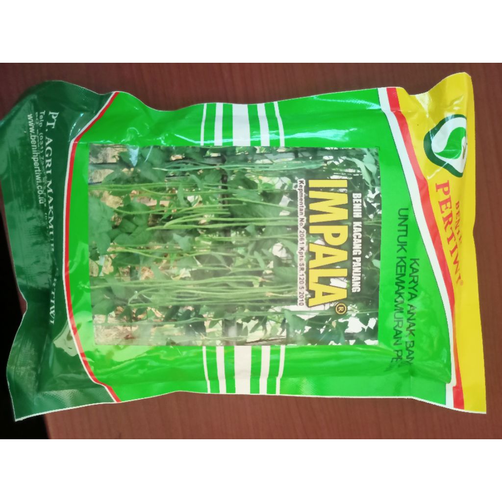 

Benih kacang panjang Impala Original pertiwi 500gr
