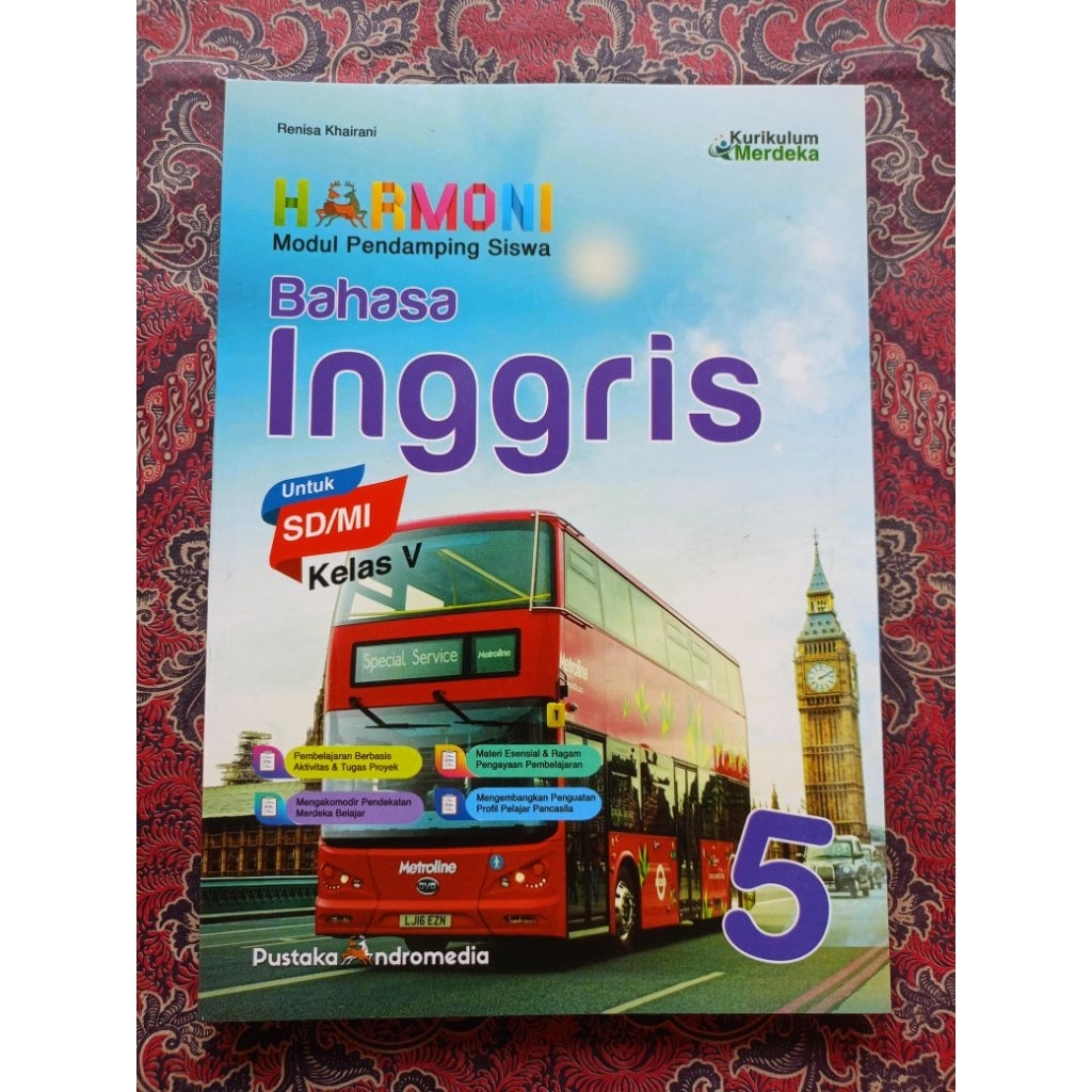 Buku Paket Bahasa Inggris Kelas 5