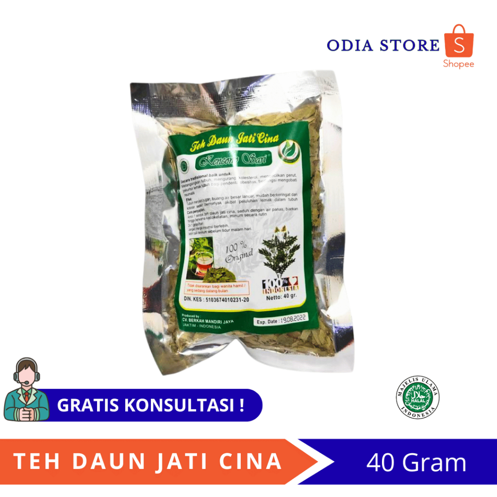 

Teh Daun Jati Cina Kencono Sari 40gr Teh Pelangsing Melancarkan BAB