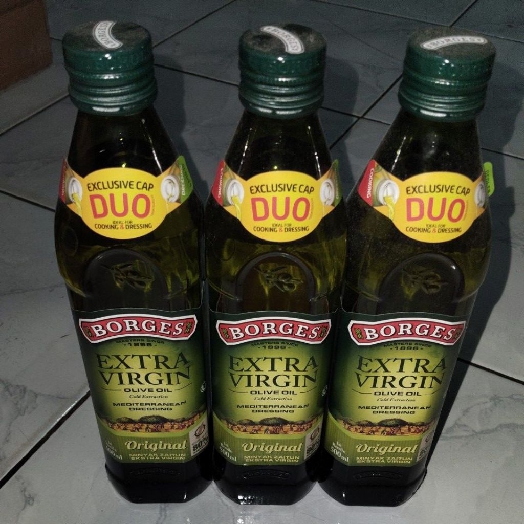 

Borges Minyak Zaitun / Extra Virgin Olive Oil 500ml