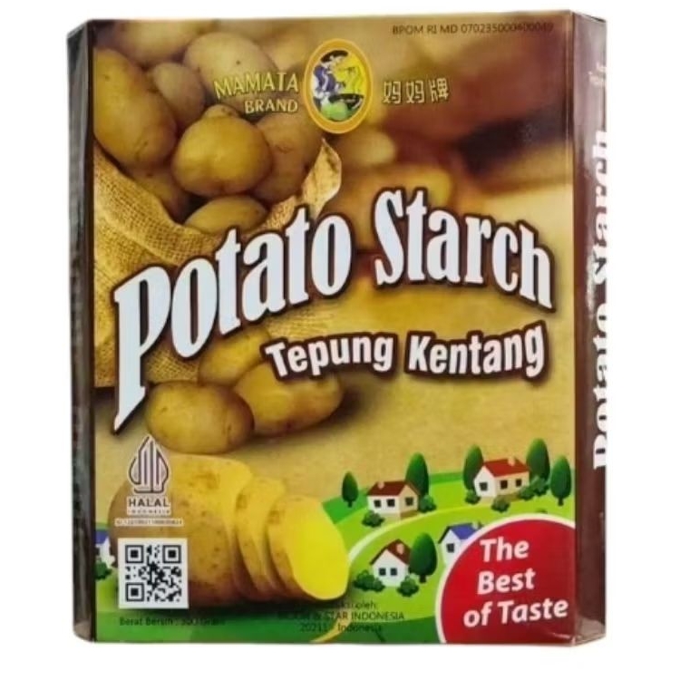 

Mamata Brand Potato Starch tepung kentang 300gr fe