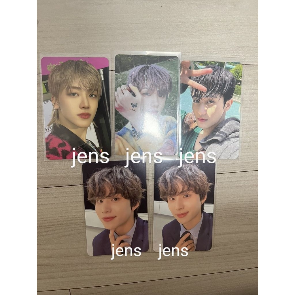 TAKE ALL DAPET 5PC wts aab pc nct dream 127 jaemin glimo glitch mode isung nabi kupu kupu hellfut he