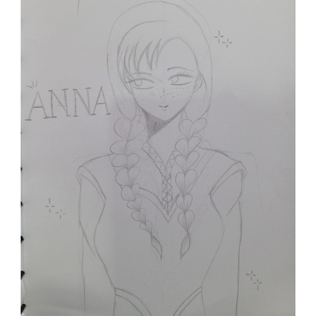 

Sketsa Gambar Anna Frozen