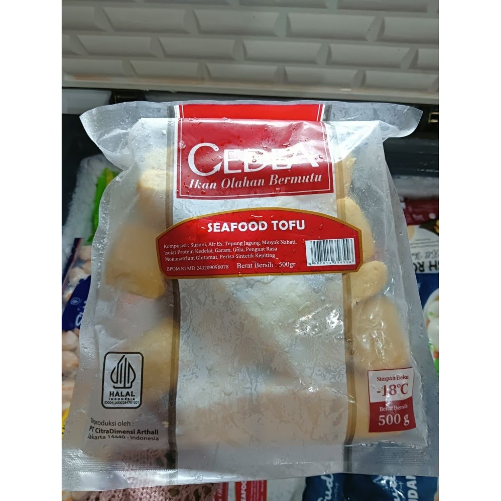 

CEDEA SEAFOOD TOFU 500 GR