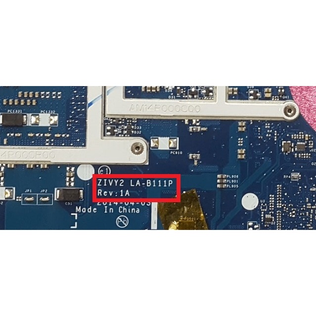 IC BIOS Lenovo Y50-70 ZIVY2 LA-B111P Rev 1A