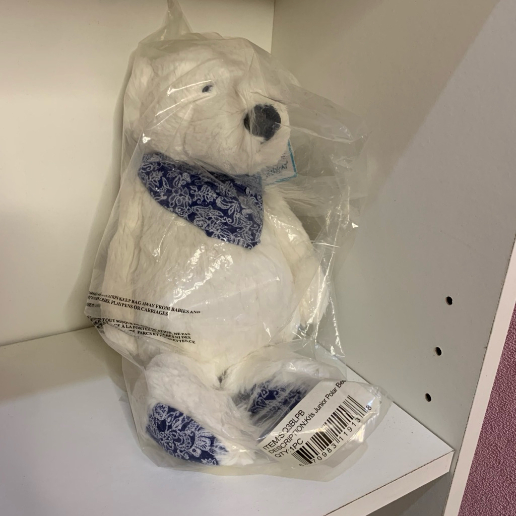 Jellycat Kris Junior Polar Bear Limited Edition NWT