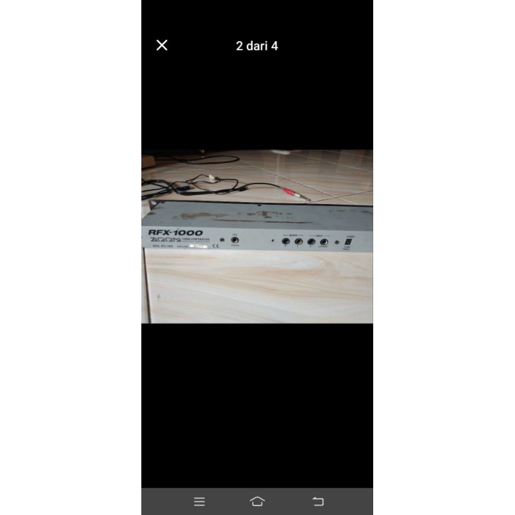 efek zoom RFX 1000 bekas