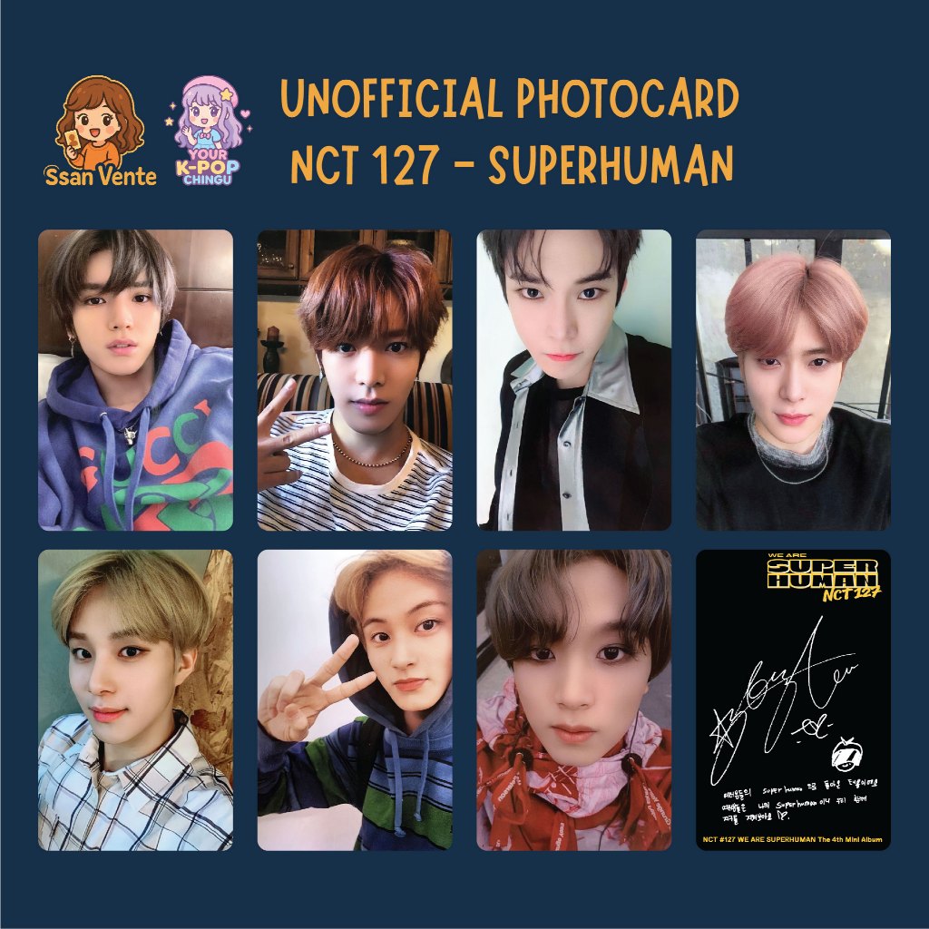 [UNOFFICIAL PHOTOCARD] NCT 127 - SUPERHUMAN
