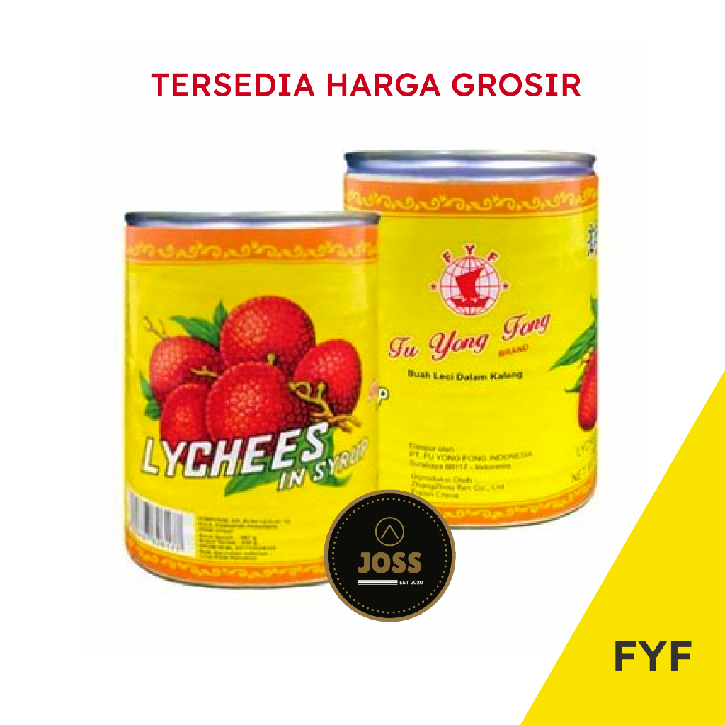 

[INSTAN] Leci Kaleng FYF / Buah Leci Lychee 567gr